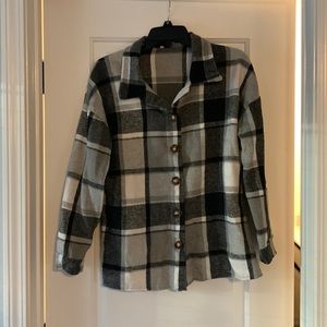 Black & white flannel